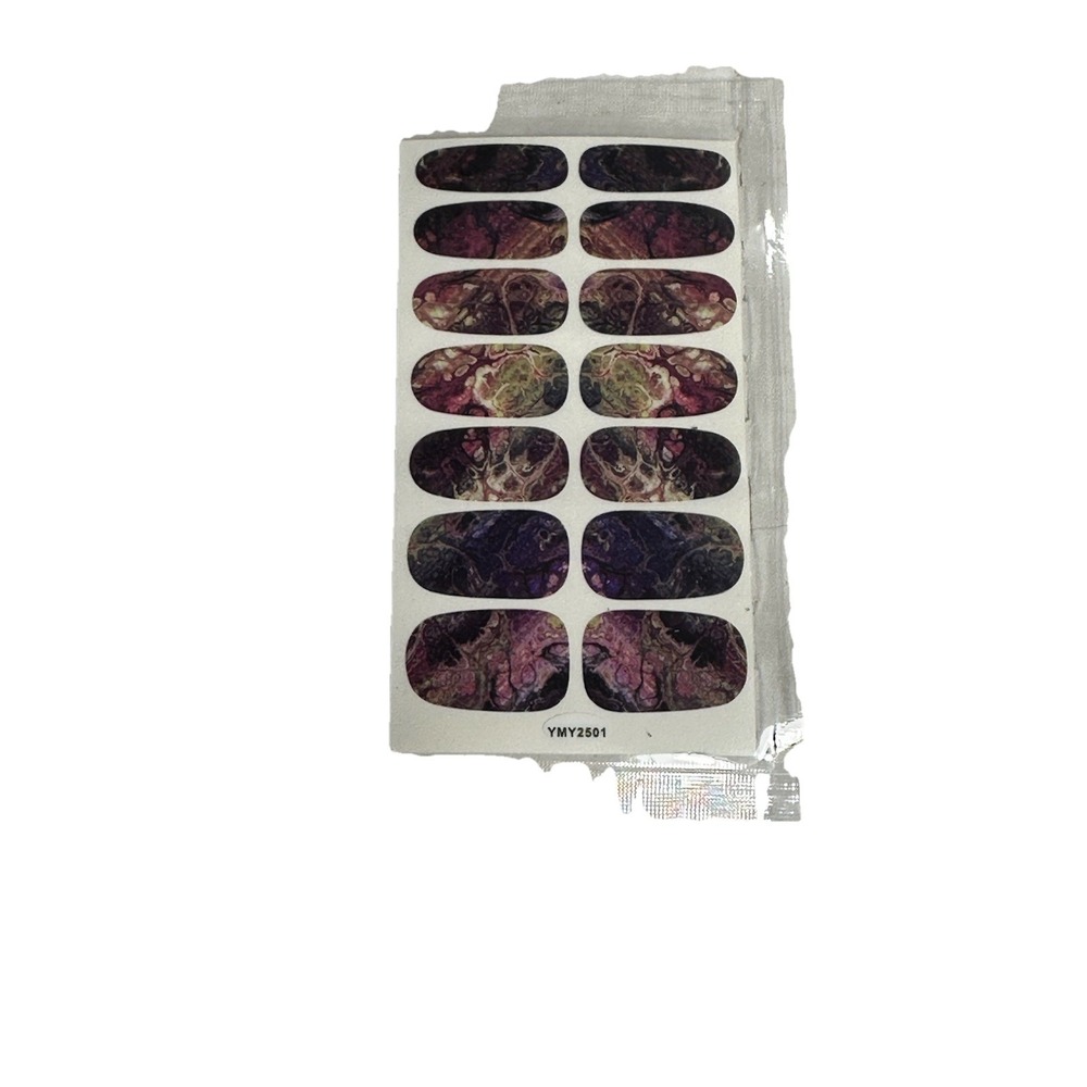 NEW nail art strips decals stickers MARBLE ART